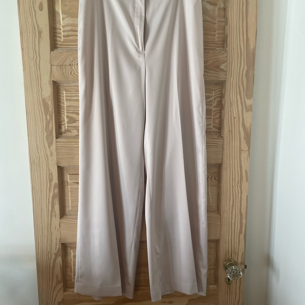 H&M Cream Wide Leg Pants